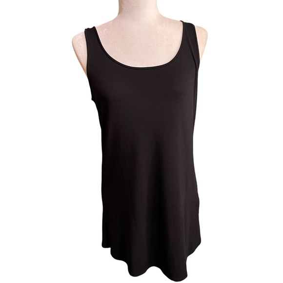 Eileen Fisher 💯% Silk, minimalist, Classic, corp core, preppy, sleeveless shirt - Picture 1 of 7